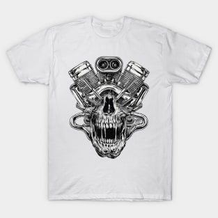 Gearhead Skull T-Shirt